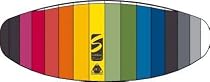 HQ Symphony Beach 1.7M Two Line Power Kite For Beginners