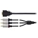 audio-technica GOLDLINK Fine D端子⇔コンポーネント1.0m AT539V/1.0