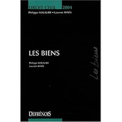 Les biens : Edition 2004