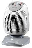 Micromark MM30158 Upright Fan Heater with 3 Heat Settings and Oscillating Function 2Kw
