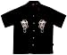 Snake Skull Embroidered Biker Shirt, Jawbreaker, Dragonfly