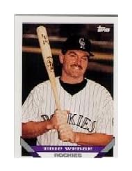 Collectibles: 1993 Topps Micro #486 Eric Wedge - Topps Co.