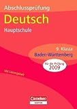 Produkt-Bild: Abschlusspr&uuml;fungen - Cornelsen Scriptor. Deutsch - Hauptschule Baden-W&uuml;rttemberg: Abschlusspr&uuml;fung Deutsch Hauptschule Baden-W&uuml;rttemberg 9. Schuljahr. Arbeitsheft. Sticker 2009 ;