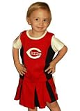 Cincinnati Reds Girls Two Piece Cheerleader Outfit
