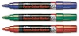 Artline Poster-Colour Paint Marker Outdoor and Indoor Prime Assorted Ref EPS-4-4WA [Wallet 4]