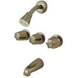 Buy Trim Kit for 3-handle Shower Valve, Fit Price Pfister Compression Stem Showers,... by Plumb