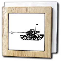 Fish Tank - 6 Inch Tile Napkin Holder