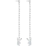Playboy Bunny Logo Crystalline Rhinestone Long Dangle Earrings