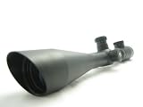 NcSTAR 6 - 24x50 mm Mark III Green Illuminated Reticle Scope with Side Focus