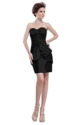 Plus Size Strapless Ruched Open-Back Cocktail Short Sheath Sweetheart Club Dress/Evening Dress/Homecoming Dress/Bridesmaid Dress/Prom Dress/Quinceanera Dress/Wedding Party Dress 