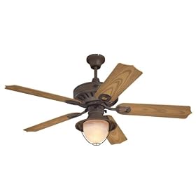 Westinghouse 7877865 Lafayette 52 Inch Ceiling Fan, Weathered Iron Finish