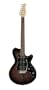 Godin SD 22 Electric Guitar (Trans Black Flame Leaftop RN)