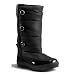 Coach Polina Nylon Puffy Boot A7590 (Black, 7)