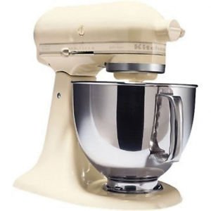 Kitchenaid Stand Mixer Tilt 5-quart Ksm150psac Artisan Almond Cream Brand New Fast Shipping By Fedex