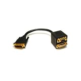 Video Splitter - DVI-A Male to VGA(HD15) Female / DVI-A Female