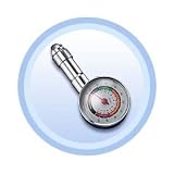 Measurement Specialties MS-5008 Tire Dial Gauge - Chrome