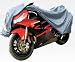 Produkt-Bild: Motorrad Garage Wetterfest, Gr&ouml;&szlig;e 130cm x 230cm Nerd Clear&reg;