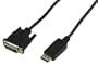 Valueline 1.8m DP/DVI-D M/M - Cable AV (DisplayPort, DVI-D)