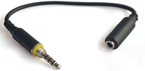 ItCoolParts® 1 Pc For iPhone 6 / 6 Plus Waterproof Case, Lifeproof Case, Generic Replacement Headphone Wires Adapter [Black / 1pc]