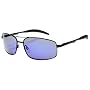 Aviator Sunglasses P37 Spring Hinges Colored Mirror Lens