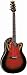 Ovation Elite 2078 LX Contour Acoustic-Electric Guitar w/ Case - Black Cherry Burst