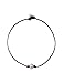 Mudder 16inch Leather Pearl Necklace Freshwater Pearl Choker with Leather Pearl Bracelet