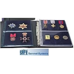 2x SAFE 7356 Erg�nzungsbl�tter / H�llen f�r Orden - Militaria - Ehrenzeichen - Abzeichen - Sch�tzenabzeichen - Karnevalsorden im DIN A4 Format f�r das SAFE PREMIUM Album f�r Orden Nr. 7355 & SAFE 481 & 480 & 5100 & 4880 & Kelsche 5440