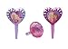 Barbie & the Diamond Castle Heart Cupcake Rings & Pics 12 Pk
