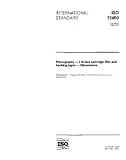 ISO 13450:1996, Photography -- 110-size cartridge, film and backing paper -- Dimensions