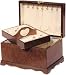 Burlwood Cherry Inlay Jewelry Box