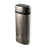 Metal Fliptop Eyeglass Case Series 6 (Polished Gun Metal)