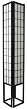 Best Price Bargain Inexpensive Cheap Discount - 6ft. Japanese Wood & Paper Shoji Floor Lamp - Black