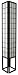 Best Price Bargain Inexpensive Cheap Discount - 6ft. Japanese Wood  Paper Shoji Floor Lamp - Black