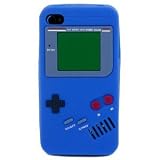 BLUE Game Boy Series Silicone Rubber iPhone 4/4S Case BLUE Game Boy Series Silicone Rubber iPhone 4/4S Case