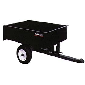 12 Cu Ft. Welded Bed Lawn and Garden Dump Cart from Garden Carts