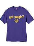 Mens Got Magic ? Throwback Purple T Shirt Size Large