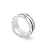 INORI Herren-Ring "Love And Devotion" Edelstahl passender Damenring 71000056-71000058