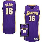 Adidas Los Angeles Lakers Pau Gasol Limited Edition Authentic Boxed Road Jersey 3Xlt