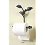 BIRD black metal TOILET PAPER HOLDER bath wall room NEW