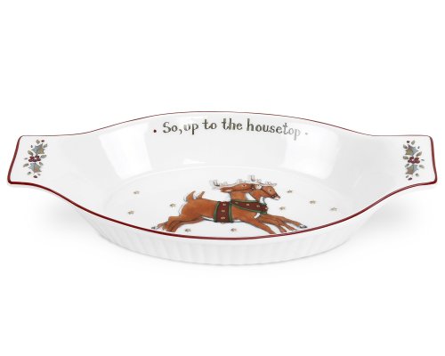 Portmeirion A Christmas Story Nested Serving Dishes, Set of 2