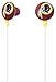 iHip NFF10200WR NFL Washington Redskins Mini Ear Buds, Red/Yellow