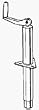 2000LB TRAILER JACK (Reese 74405)