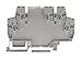 WAGO 859-110 TERMINAL BLOCK, DIN RAIL, 5POS, 28-14AWG
