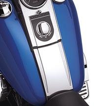 H-D Chrome Dash Panel Extension Dyna WideGlide 71284-01