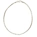 18Kt Gold over Sterling Silver Popcorn Chain Anklet 10in