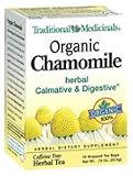 Traditional Medicinal Organic Chamomile - 16 Bags (1 Case)