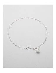 Ball Anklet In 92.5 Sterling Silver