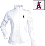MLB Los Angeles Angels White Womens Sleet Fleece