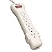 Tripp Lite SUPER7 SUPER7 Surge Suppressor, 7 Outlets, 7 ft Cord, 2160 Joules, Light Gray