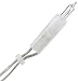 Gütermann / KnorrPrandell 8275330 - Lichterkette transparent 20er mit Schalter